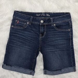 U.S. Polo Assn. Women's Dark Blue Jean Shorts